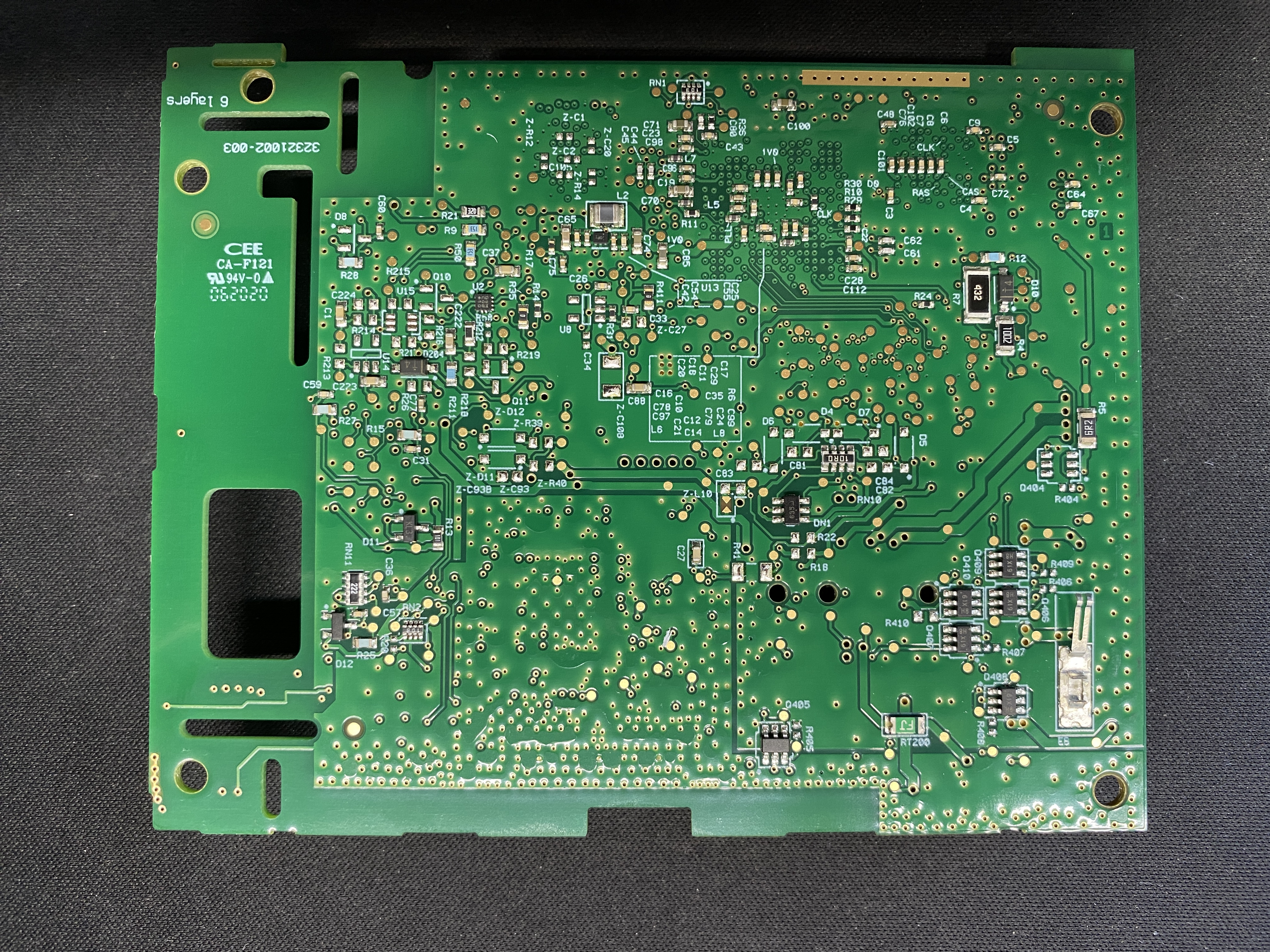 Main PCB back